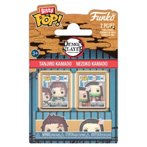 Bitty POP pack 2 Demon Slayer Tanjiro Nezuko